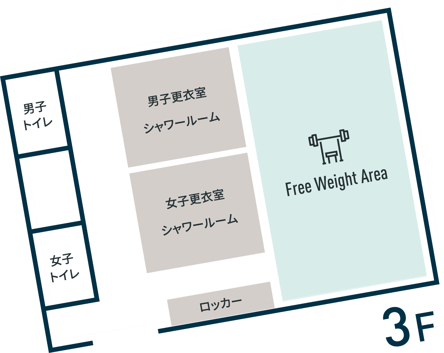 フィットクロス24 店内図